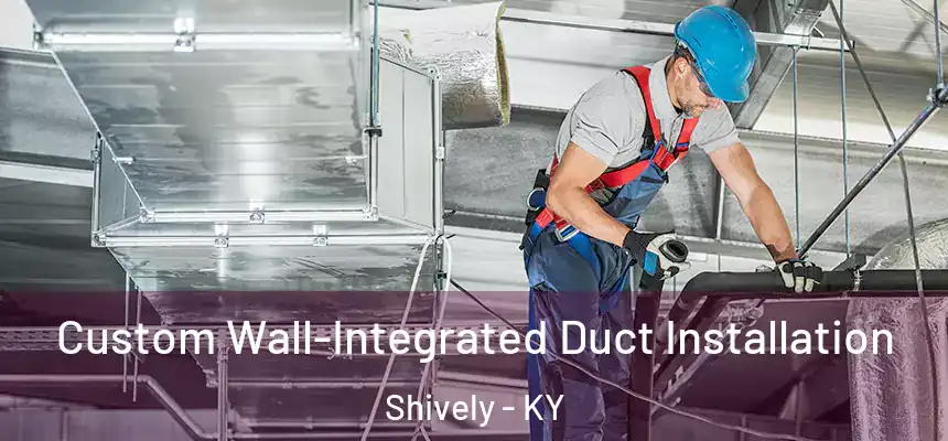  Custom Wall-Integrated Duct Installation Shively - KY